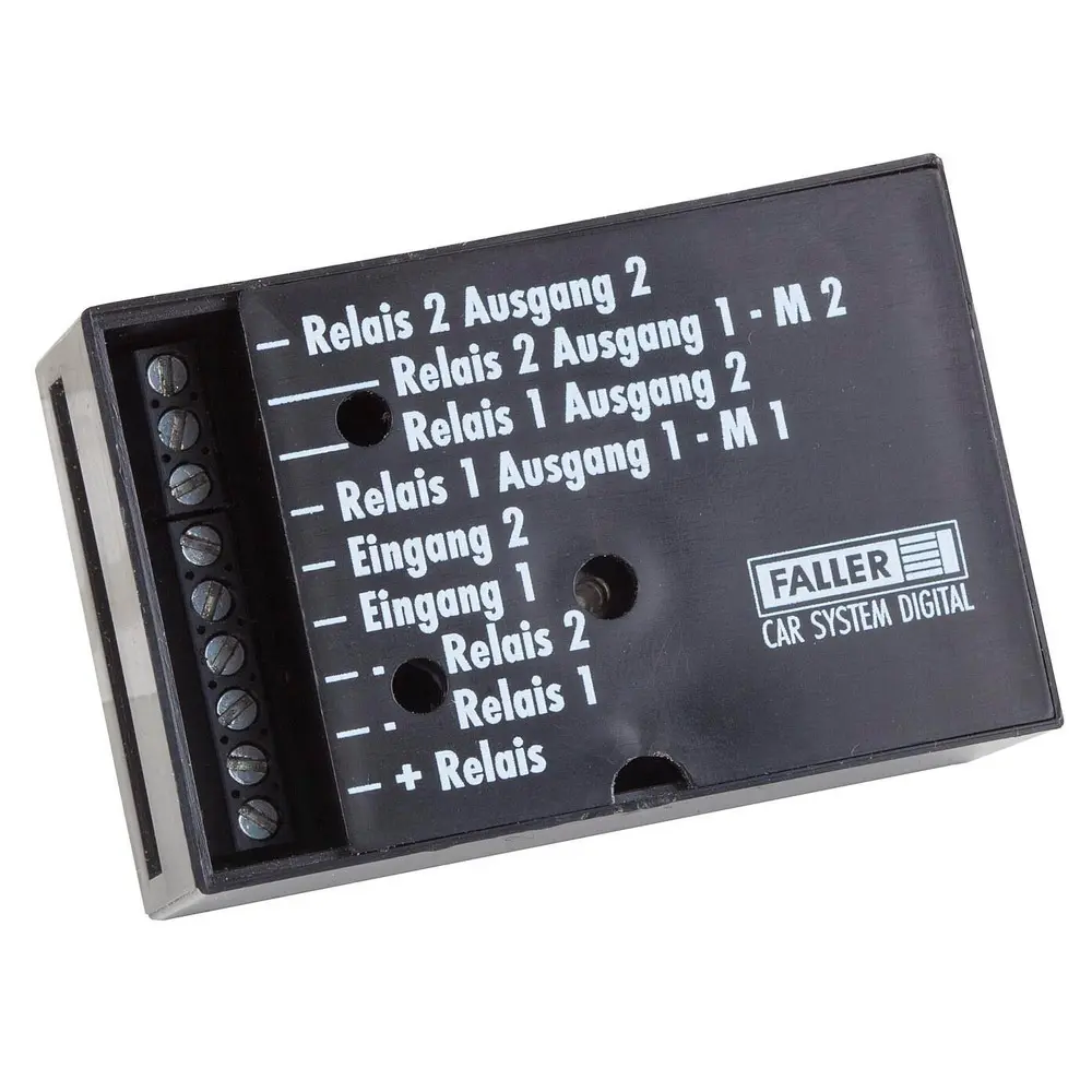 Module relais pour systèmes Car System - FALLER 161659 - HO 1/87 N 1/160