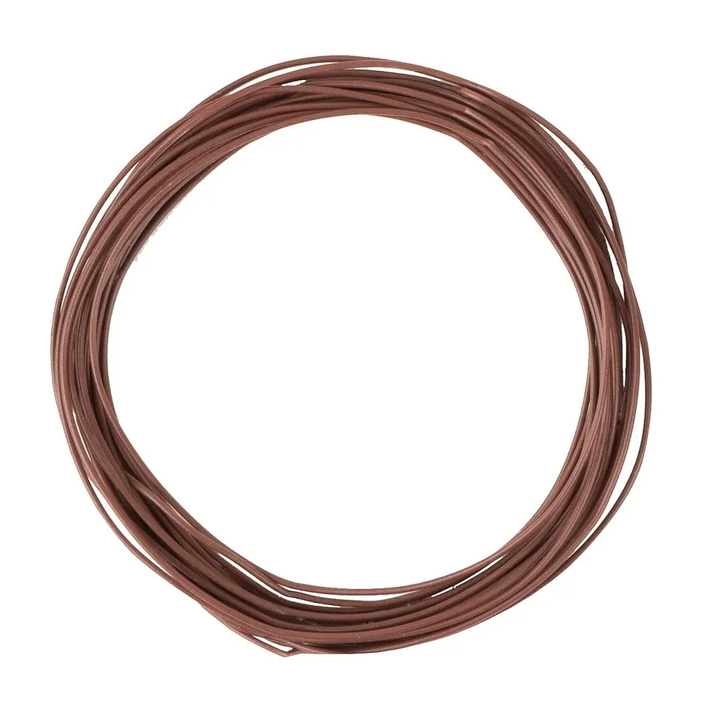 Fil toronné marron 0,04 mm² – 10 mètres - FAller 163788