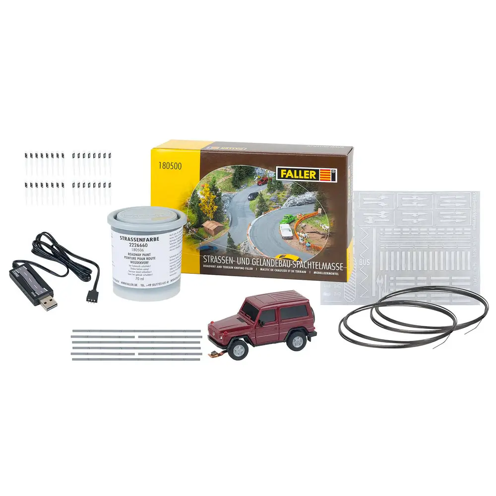 Kit de démarrage Car System – SUV Mercedes-Benz  - FALLER 161449 - HO 1/87