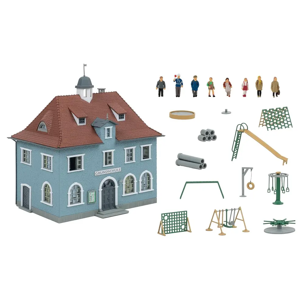 Coffret d'action pour la rentrée scolaire - Faller 190087 - HO 1/87