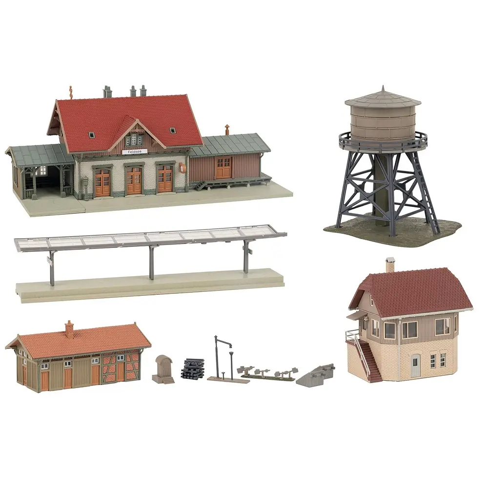 Coffret promotionnel de la gare de Feldsee - Faller 239011 - N 1/160