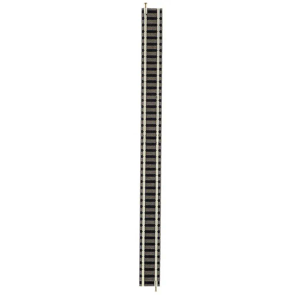 Rail droit avec ballast 222 mm code 80 - Fleischmann 9100 - N 1/160 - 2R