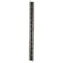 Rail droit avec ballast - 222 mm Fleischmann 9100 - N : 1/160 - Code 80