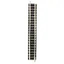 Rail droit avec ballast - 111 mm Fleischmann 9101 - N : 1/160 - Code 80