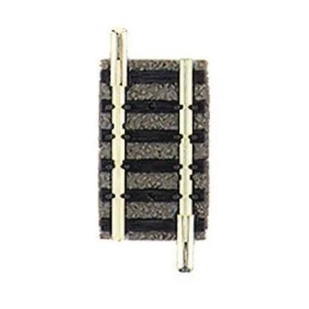 Rail droit avec ballast 27,75 mm Fleischmann 9104 - N : 1/160 - Code 80