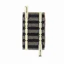 Rail droit avec ballast 27,75 mm code 80 - Fleischmann 9104 - N 1/160 - 2R