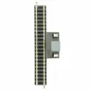 Rail droit de raccordement bipolaire, déparasité 111 mm code 80 - Fleischmann 9108 - N 1/160 - Analogique - 2R