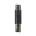 Rail droit ballasté extensible 83 à 111 mm Fleischmann 9110 - N : 1/160 - Code 80