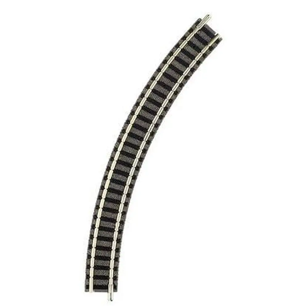 Rail courbe ballasté rayon R1 192 mm 45° Fleischmann 9120 - N : 1/160 - Code 80