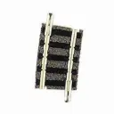 Rail courbe ballasté R1 192 mm 7,5° code 80 - Fleischmann 9123 - N 1/160 - 2R