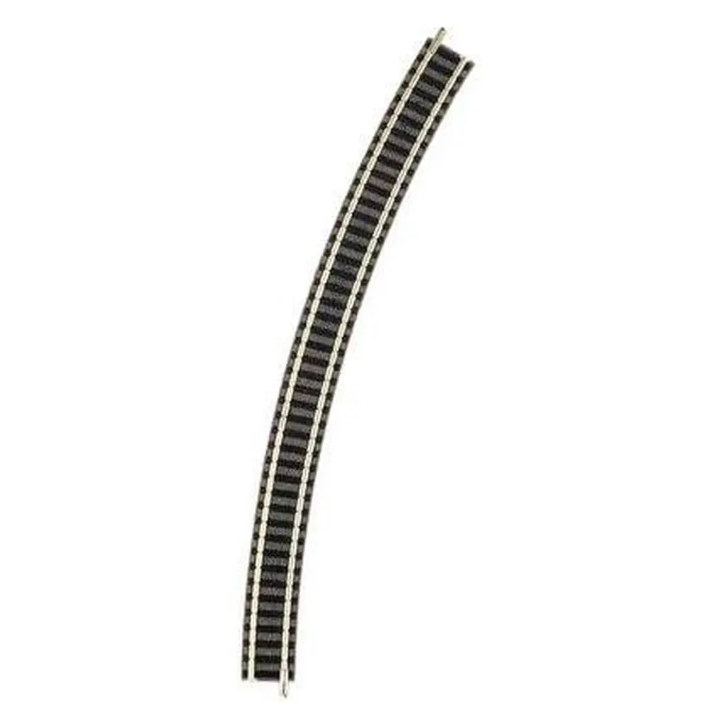 Rail courbe ballasté rayon R3 396,4 mm 30° Fleischmann 9130 - N : 1/160 - Code 80