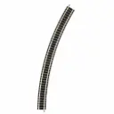 Rail courbe ballasté R3 396,4 mm 30° code 80 - Fleischmann 9130 - N 1/160 - 2R