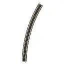Rail courbe ballasté rayon R3 396,4 mm 30° Fleischmann 9130 - N : 1/160 - Code 80