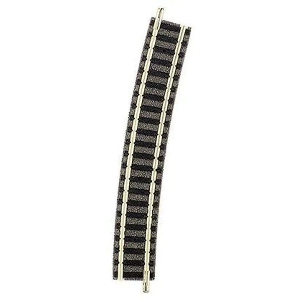 Rail courbe ballasté rayon R3 396,4 mm 15° Fleischmann 9131 - N : 1/160 - Code 80