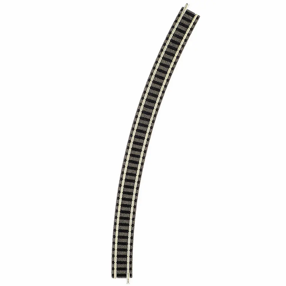 Rail courbe ballasté R4 430 mm 30° code 80 - Fleischmann 9135 - N 1/160 - 2R