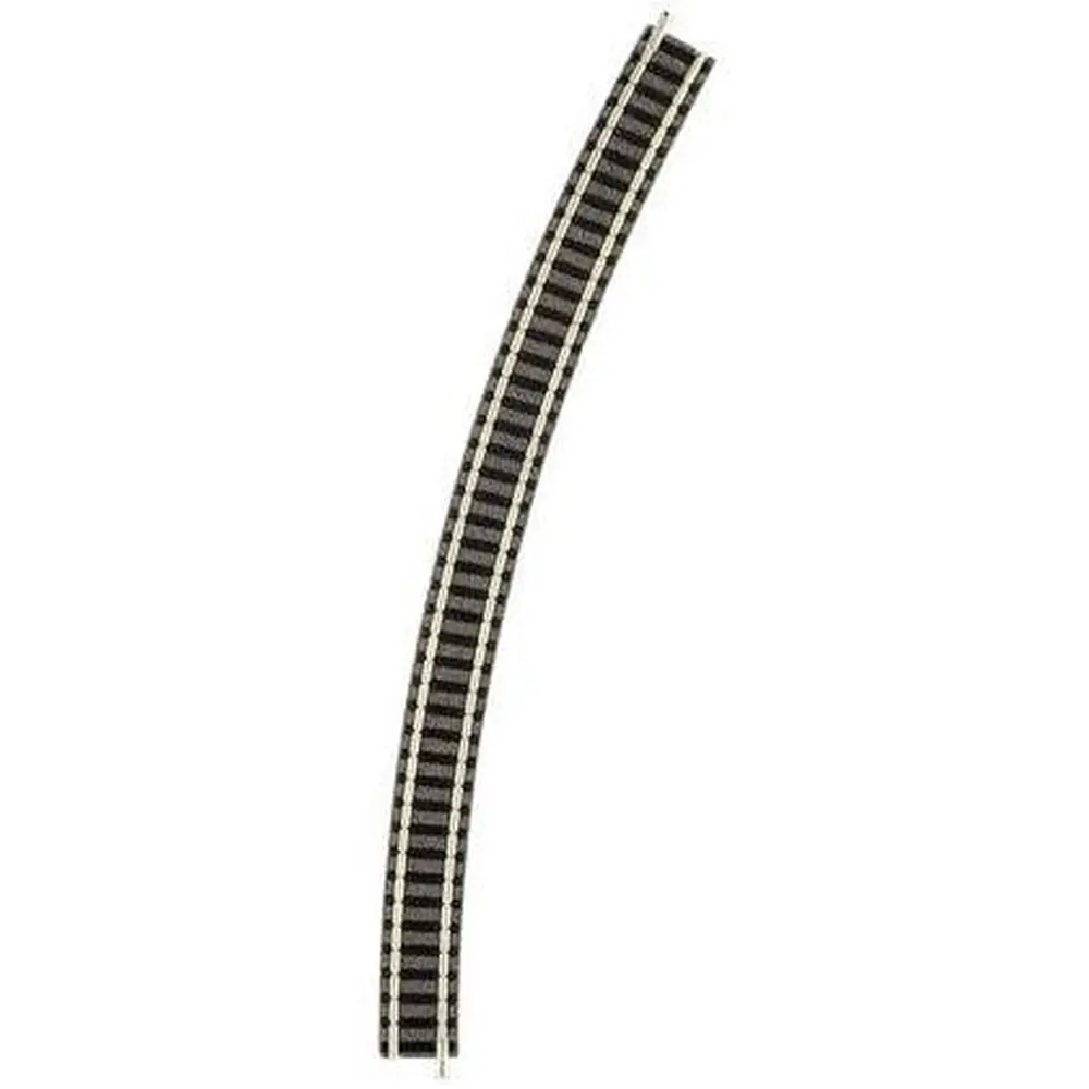 Rail courbe ballasté rayon R4 430 mm 30° Fleischmann 9135 - N : 1/160 - Code 80