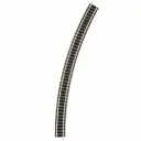 Rail courbe ballasté R4 430 mm 30° code 80 - Fleischmann 9135 - N 1/160 - 2R