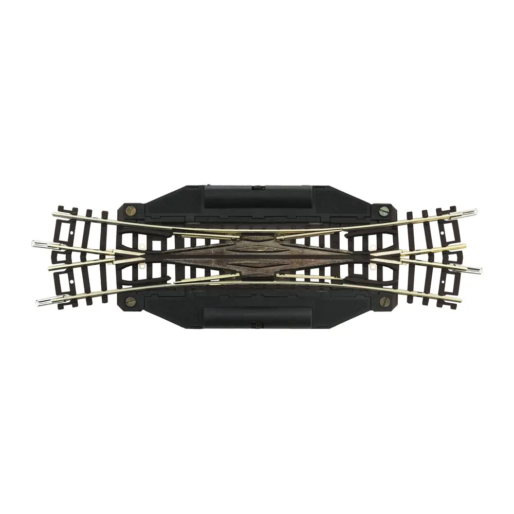 Traversée Jonction Double Motorisée 15° - 129.8mm FLEISCHMANN 22246 - N 1/160