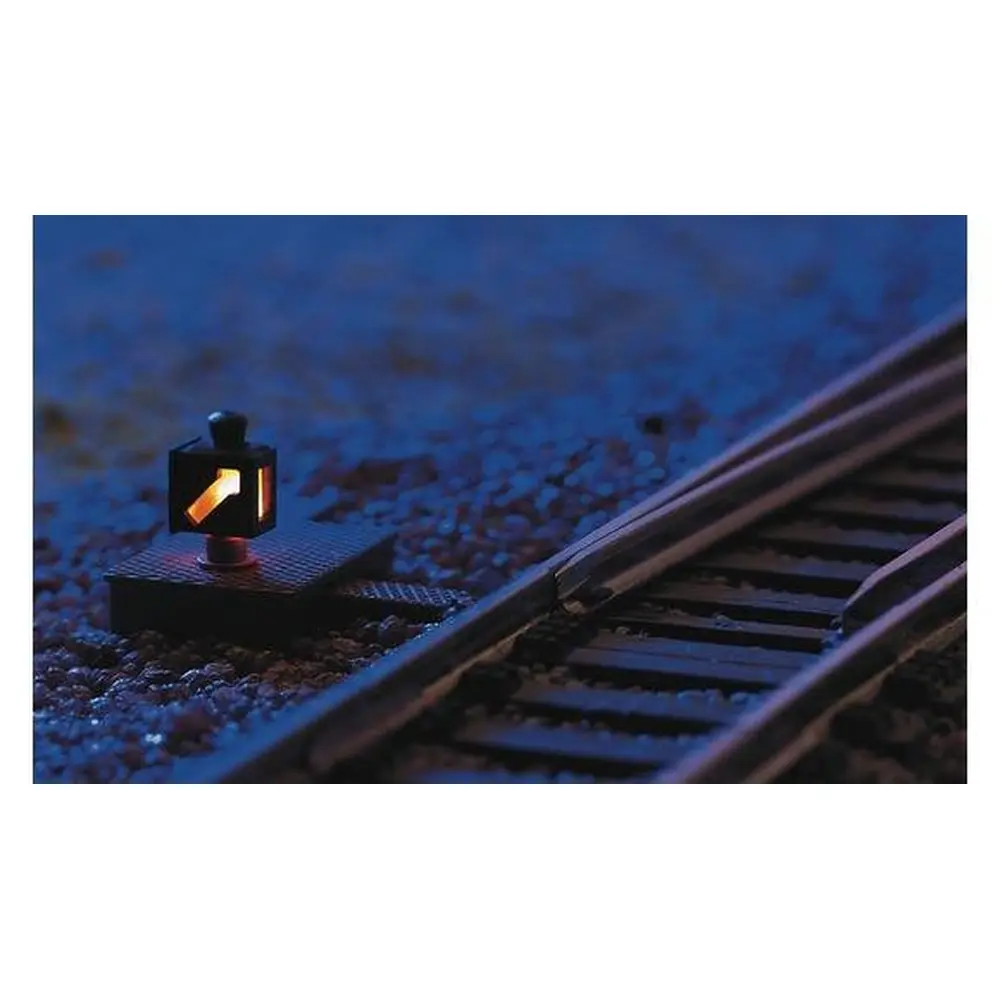 Lanterne d'aiguillage éclairée