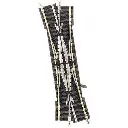 Traversée Jonction Double TJD à gauche 111mm & 15° Fleischmann 9184 code 80 - N 1/160