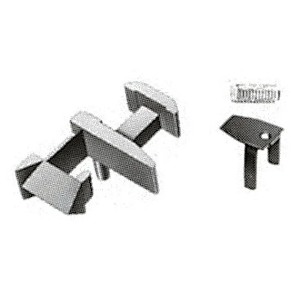 Attelage avec Ressort de Rappel Spiralé et Plaque de Fermeture - FLEISCHMANN 9520 - N : 1/160