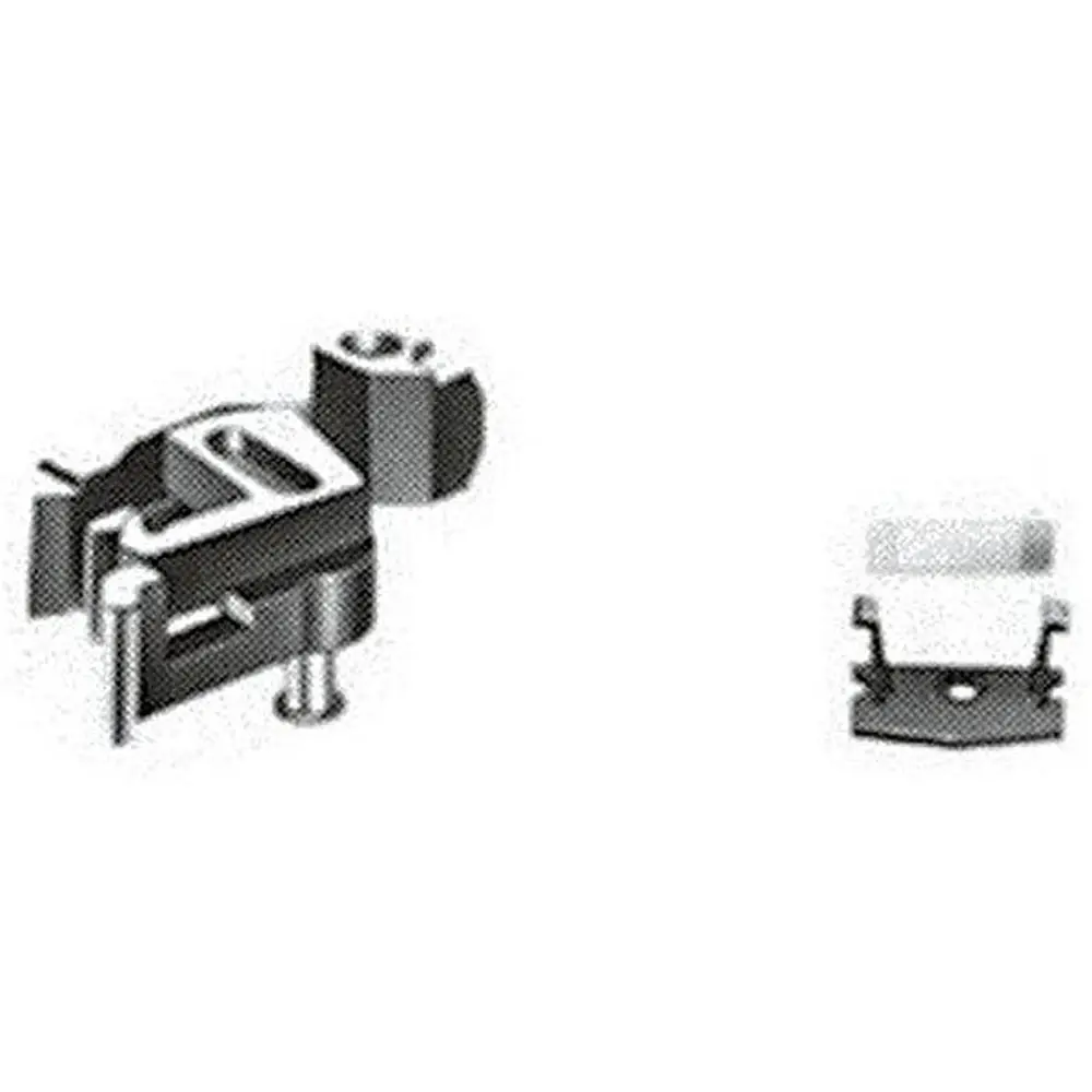 Attelage PROFI avec ressort de rappel plat et plaque de fermeture (à pattes longues).