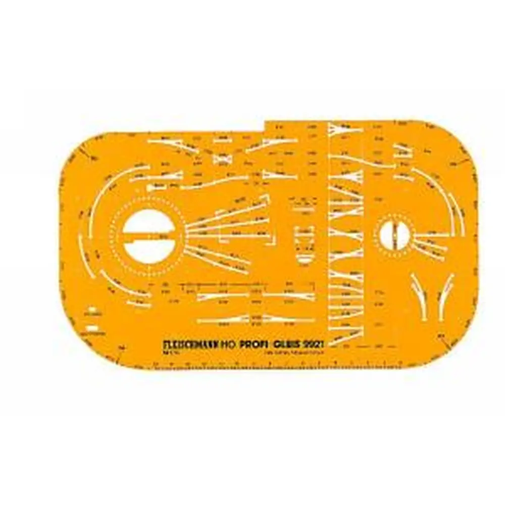 Gabarit de voies pour la voie PROFI H0 de FLEISCHMANN