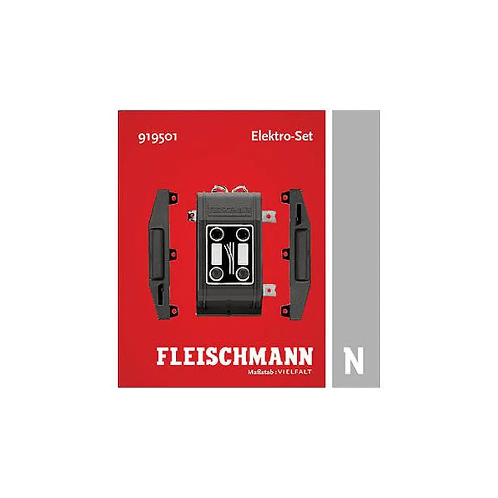 Set 2 moteurs d'aiguillage & 2 boitiers de commande FLEISCHMANN 919501 | N 1/160