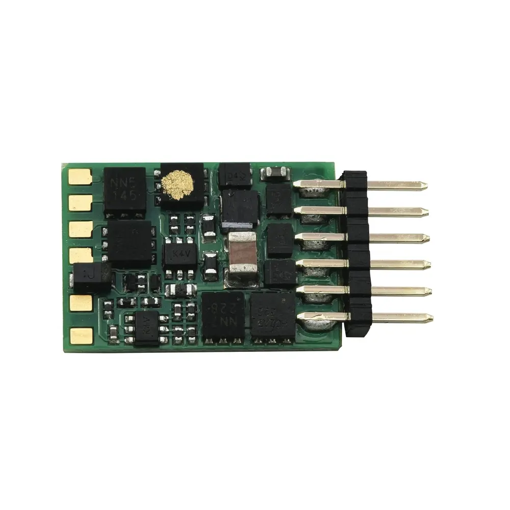 Décodeur digital à 6 pôles, fiches droites (MX617N) - Fleischmann 685305 - HOe / N / TT