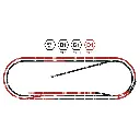 Coffret d'Extension Start-Set D1 - FLEISCHMANN 919012 - N 1/160