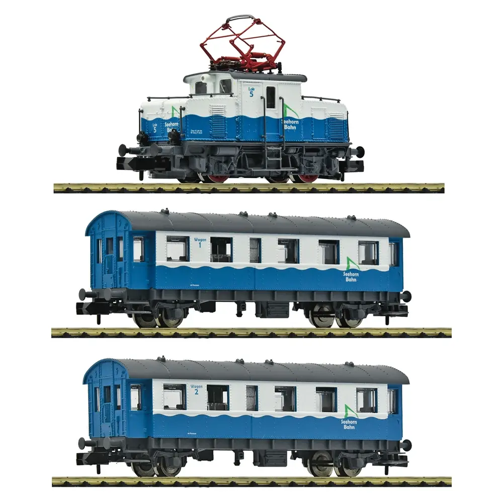 Coffret 3 pièces train à crémaillère Seehorn - Fleischmann 5570001 - N 1/160 - Ep III-IV - Digital - 2R