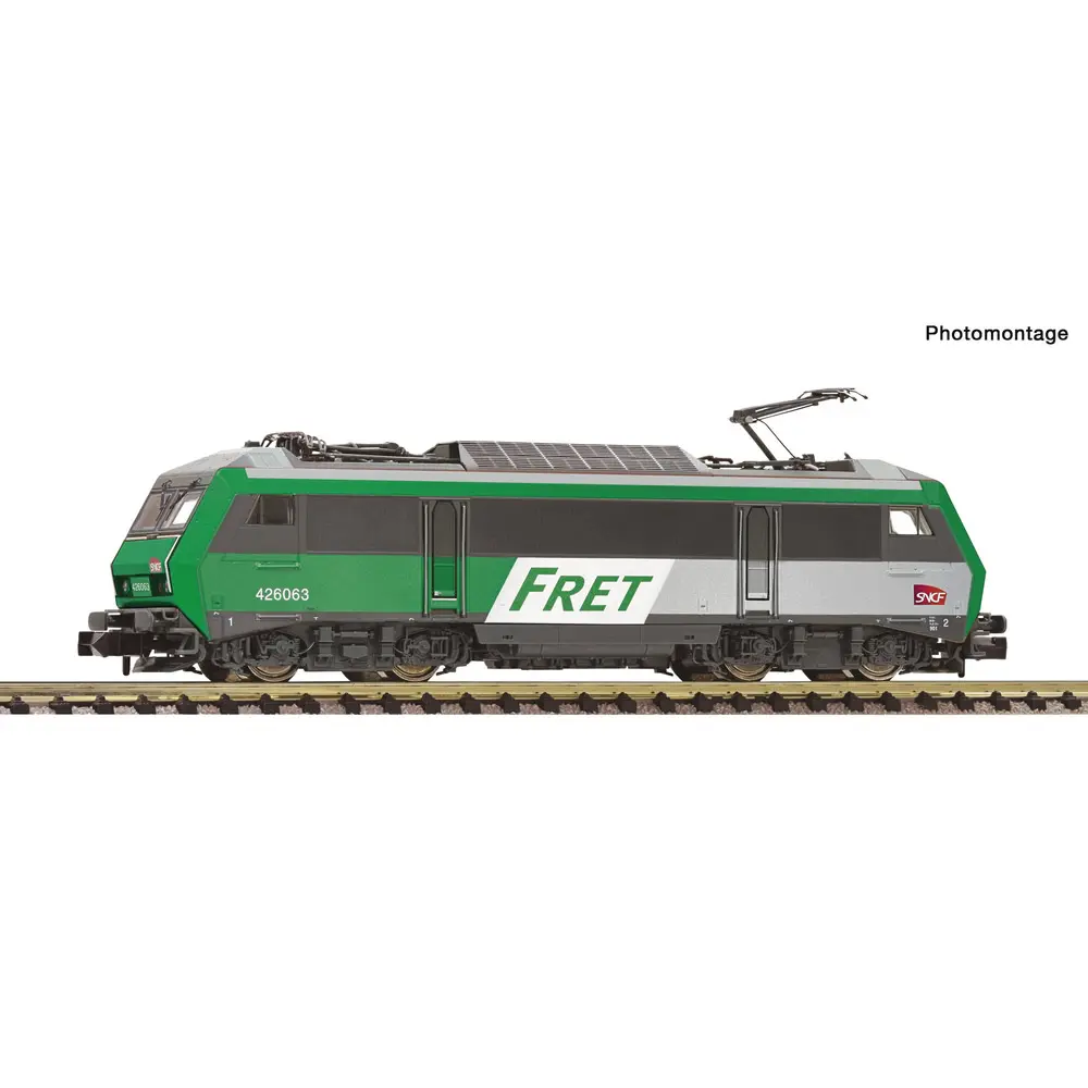 Locomotive électrique BB 426063 "FRET" - Fleischmann 7570036 - SNCF - N 1/160 - EP. V, VI - Digital Sound - 2R