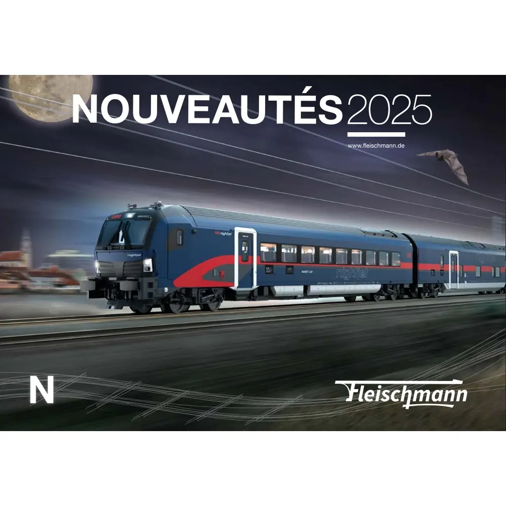 Catalogue Nouveautés 2025 - Fleischmann FL4100012 - N /160 - 108 pages