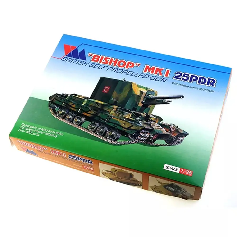 Char Bishop MK1 25 Pdr - VM 359504 - 1/35 - Maquette à construire
