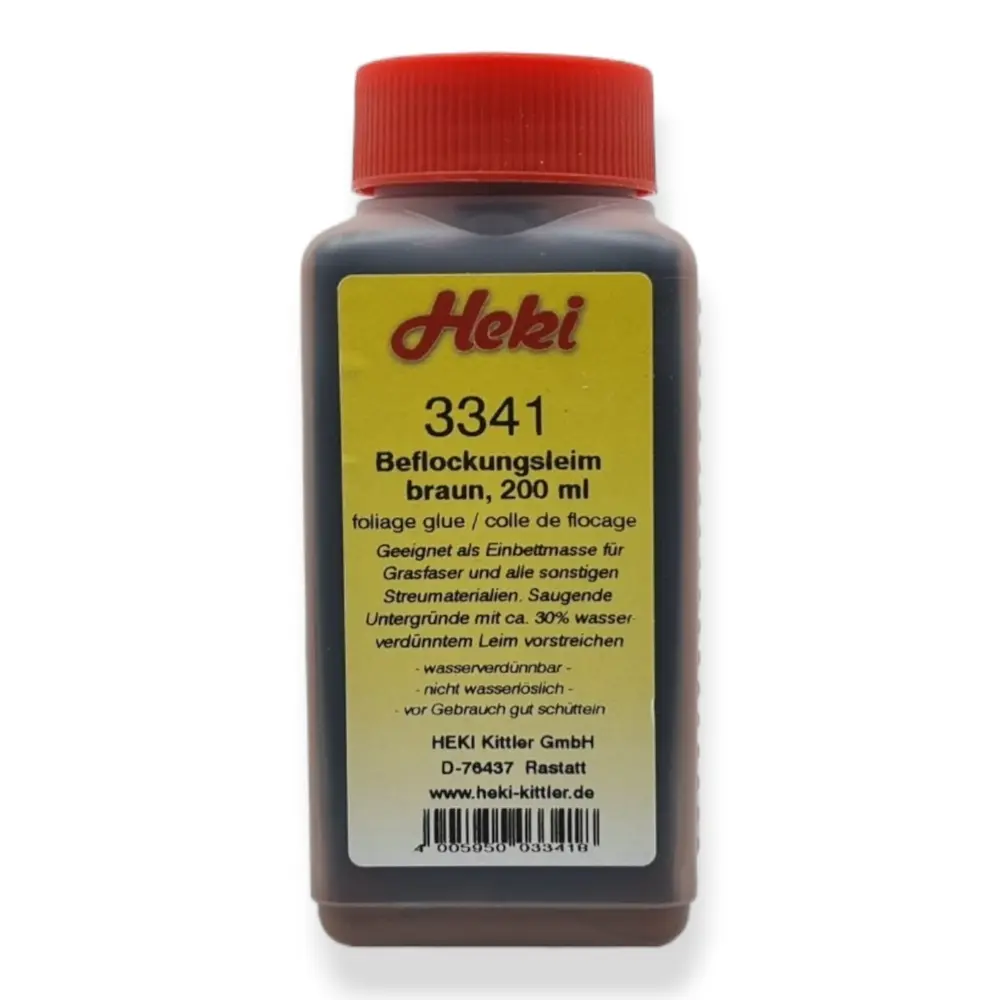 Colle de flocage - Marron - HEKI 3341 - 200mL