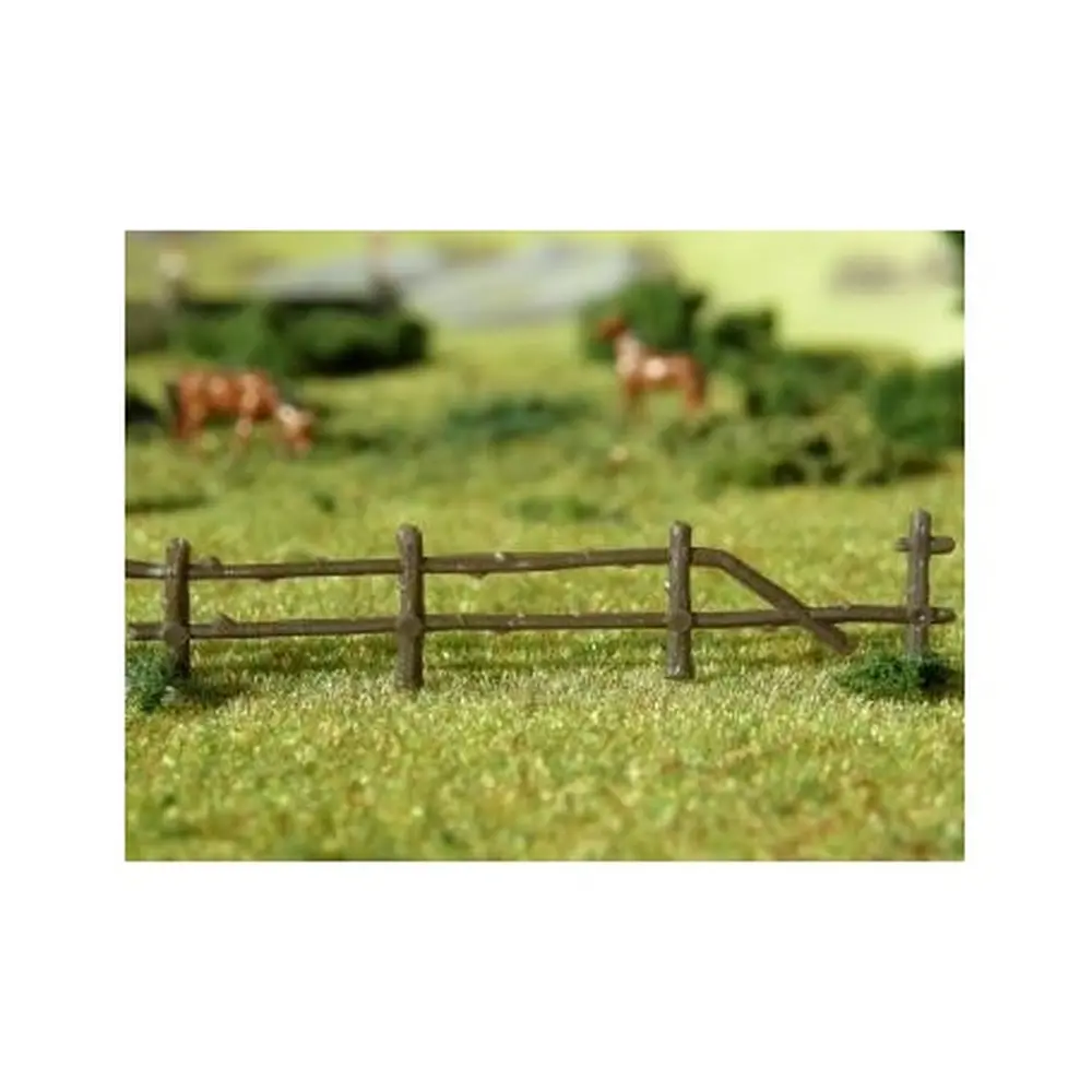 30 Clôtures - Noir - HEKI 3135 - Échelle HO