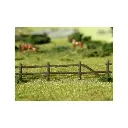 30 Clôtures - Noir - HEKI 3135 - Échelle HO