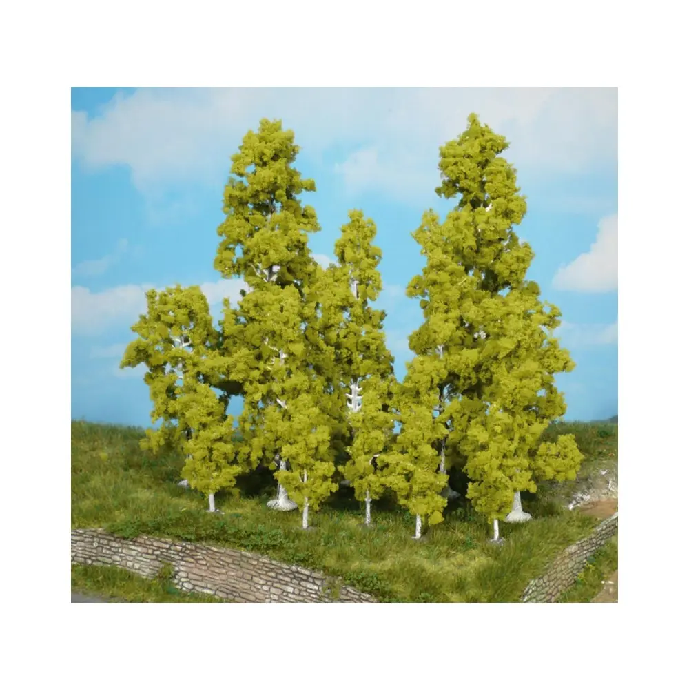2 bouleaux 18 cm - Heki 1135 - HO 1/87 / TT 1/120