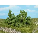 5 Buissons et arbustes - Vert - HEKI 1179 - Échelle HO / TT / N - 60 à 80mm