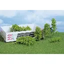 15 Arbres et buissons - Vert clair - HEKI 1631 - Échelle HO / TT / N / Z