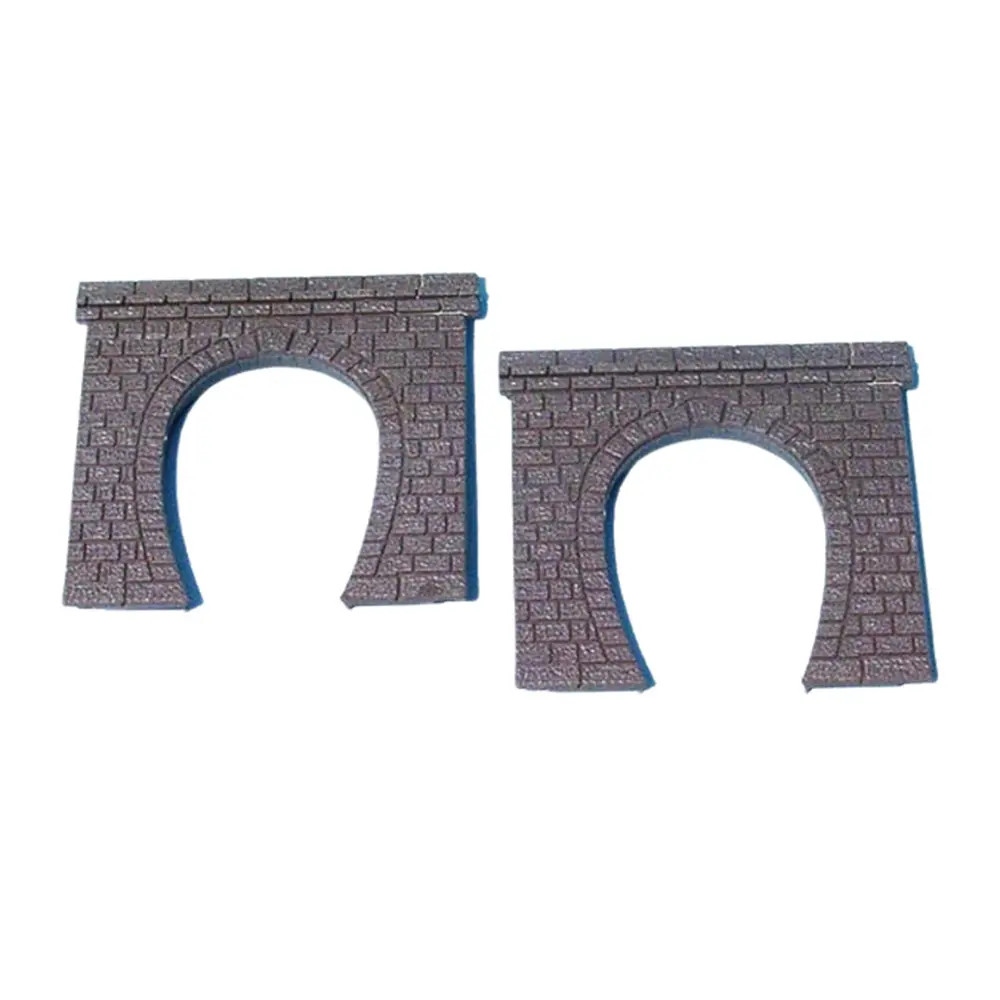 2 entrées de tunnel à 1 voie - Heki 3124 - HO 1/87