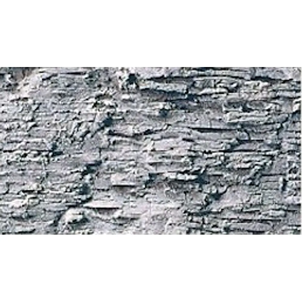 Lot de 2 Feuilles de Roche Ardoise - HEKI 3137 - 40x18CM - HO : 1/87 & N : 1/160