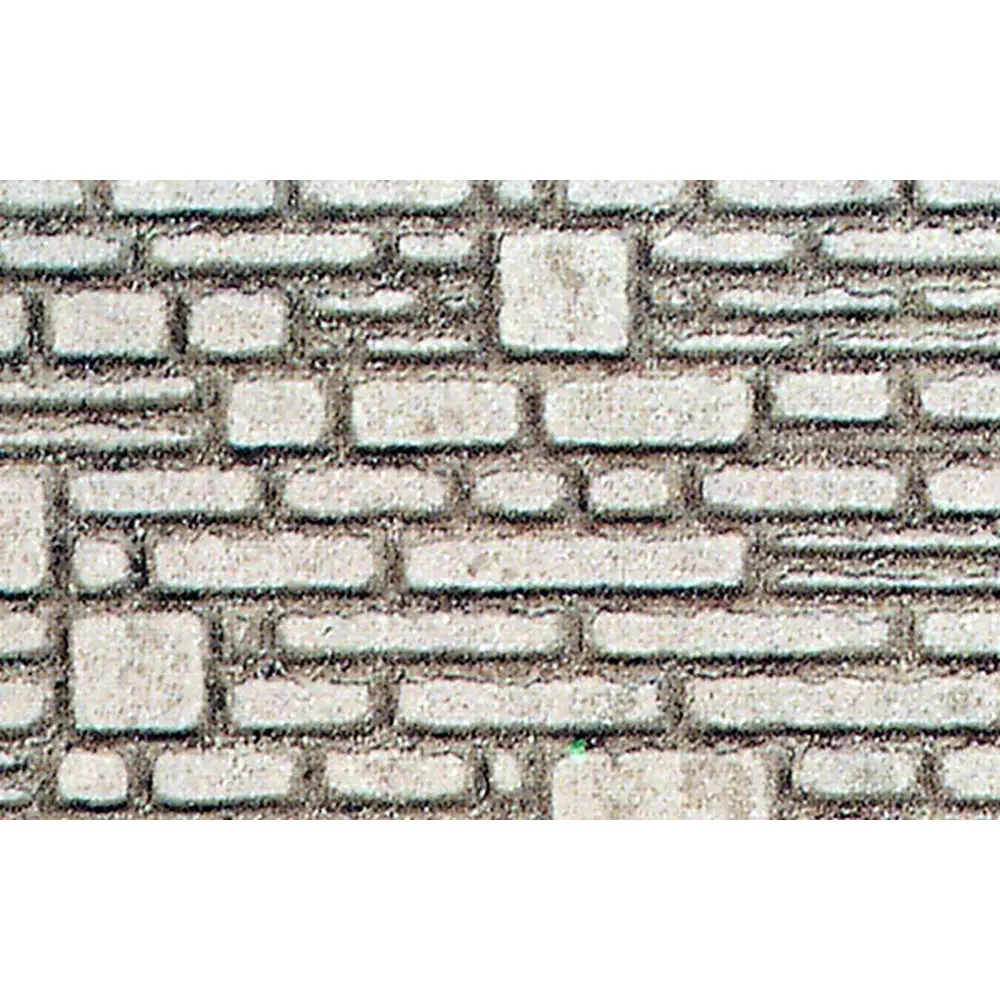 Lot de 2 plaques pour mur en pierre taillée 28x24 cm