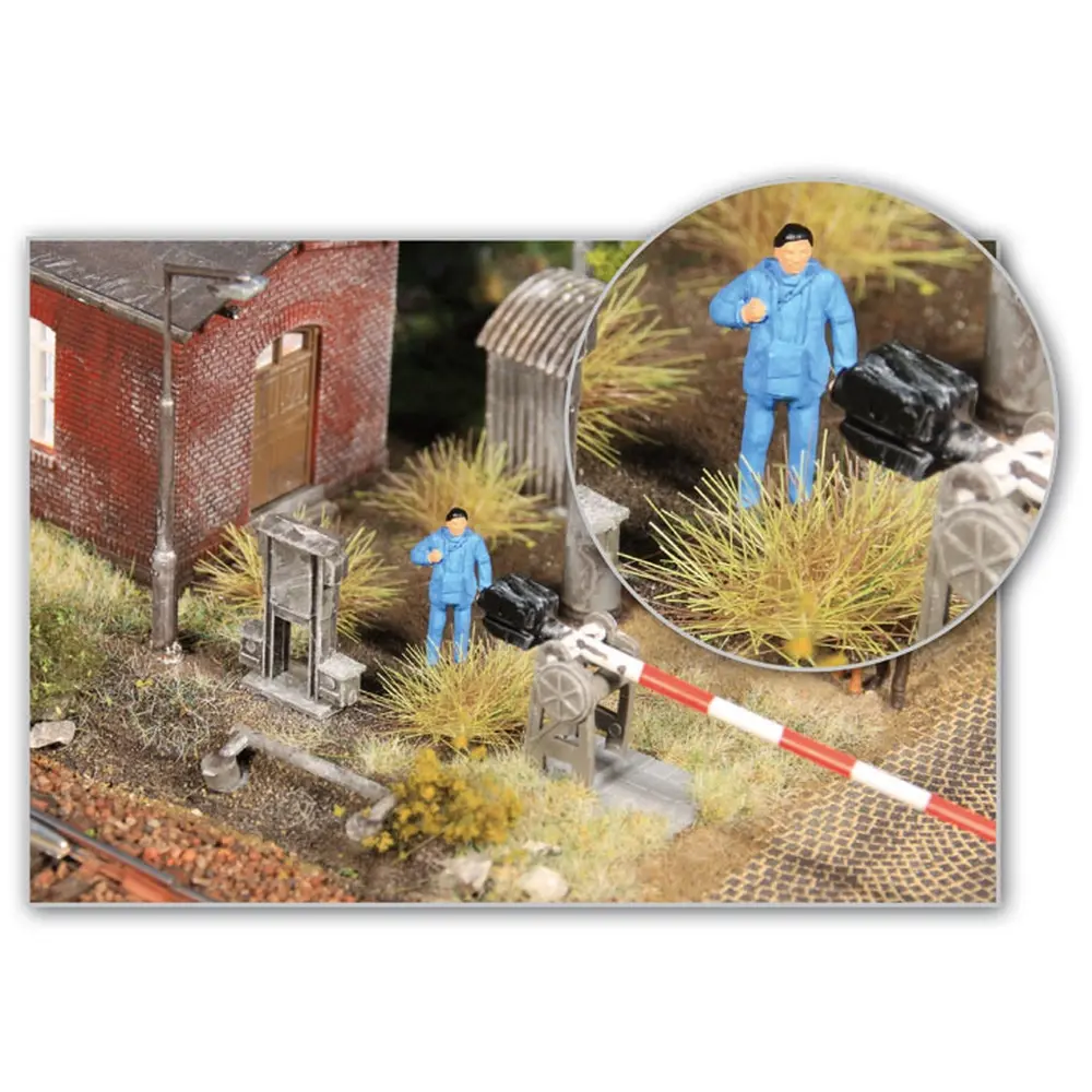 Touffes d'herbe d'automne XL / 50 pièces