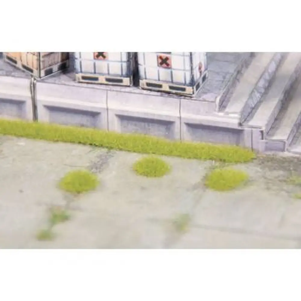 Touffes et bandes d'herbes - Heki 1820 - HO 1/87 - Vert clair