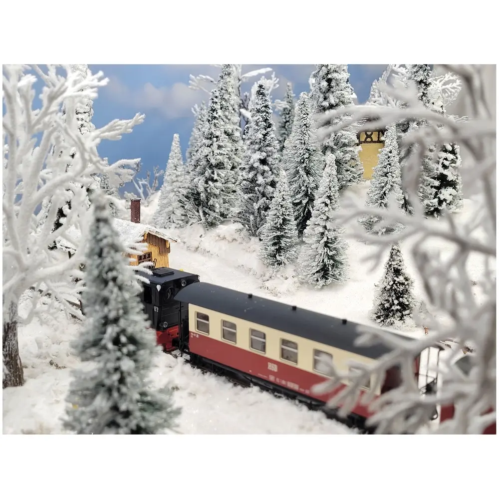 Flocons de neige en poudre de fibre d'herbe 50 g, 0,7 mm - Heki 33522 - Échelle universelle