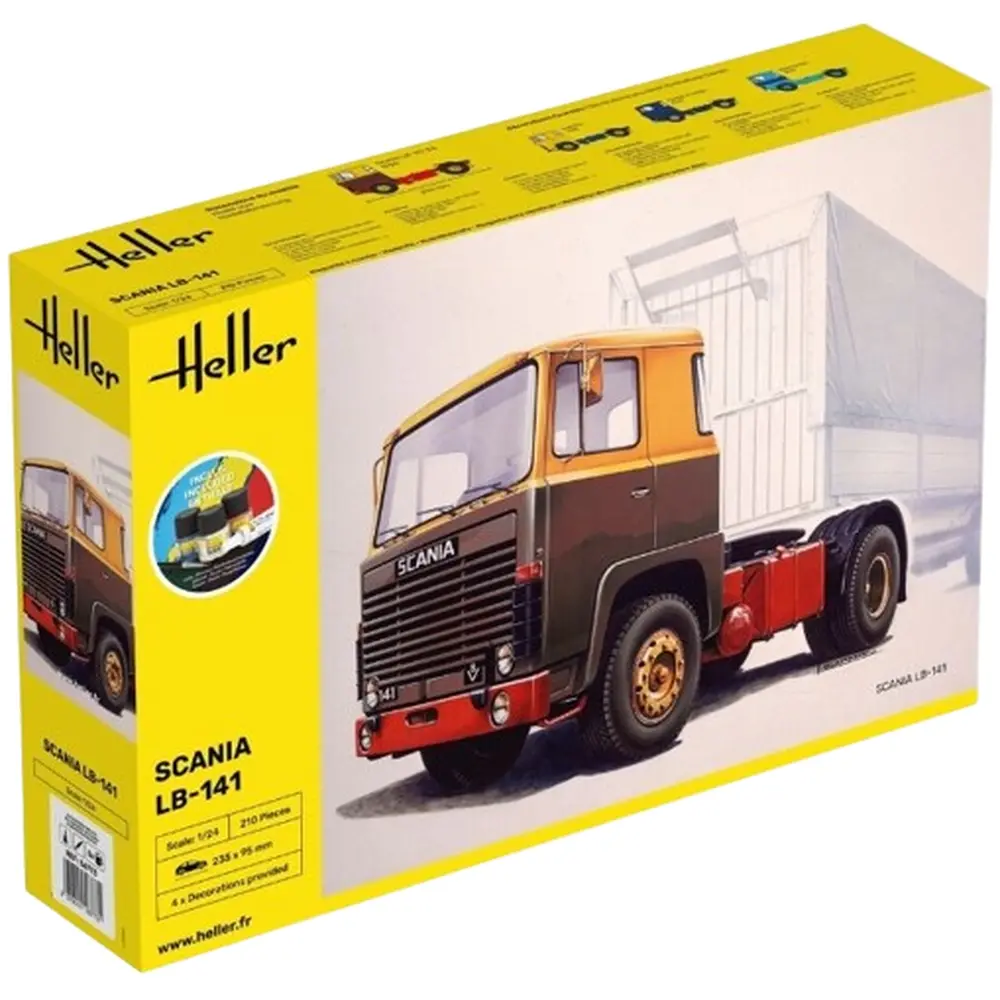 Camion Scania LB-141 - Heller 56773 - 1/24