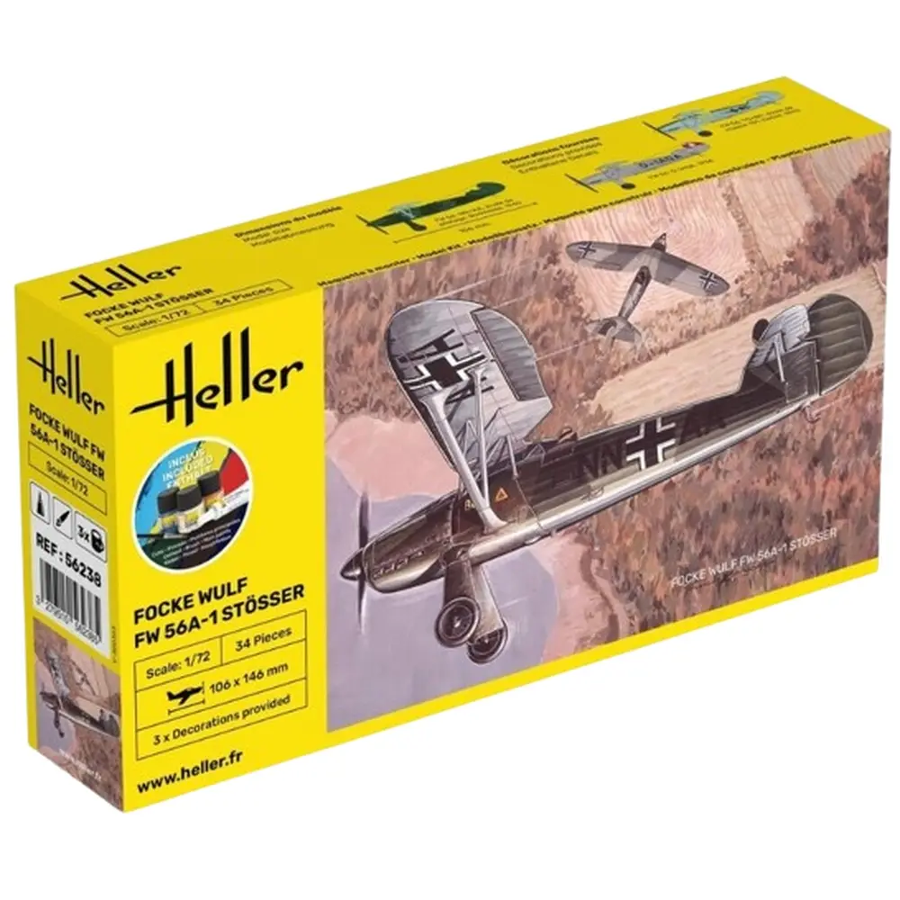 Avion de Guerre - Focke Wulf Stosser - Heller 56238 - 1/72