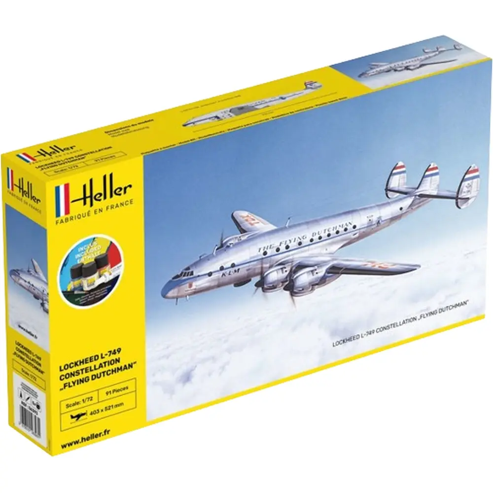 Kit De Démarrage 749 Constellation 'Flying Dutchman' - Heller 56393 - 1/72