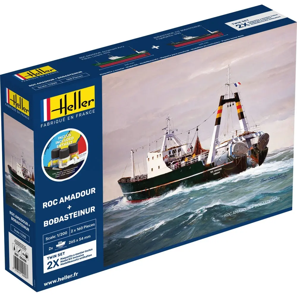 Kit de démarrage - Roc Amadour + Bodasteinur Twinset - Heller 55608 - 1/200